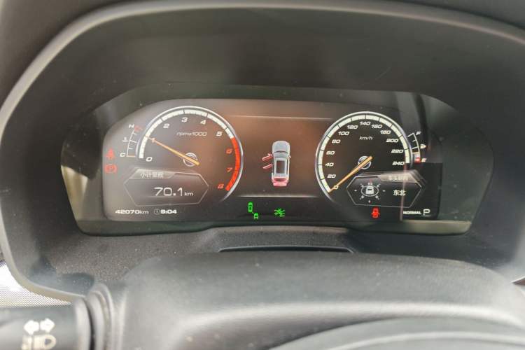 Used Wey VV7 2017 2.0T Flagship Model Instrument Cluster