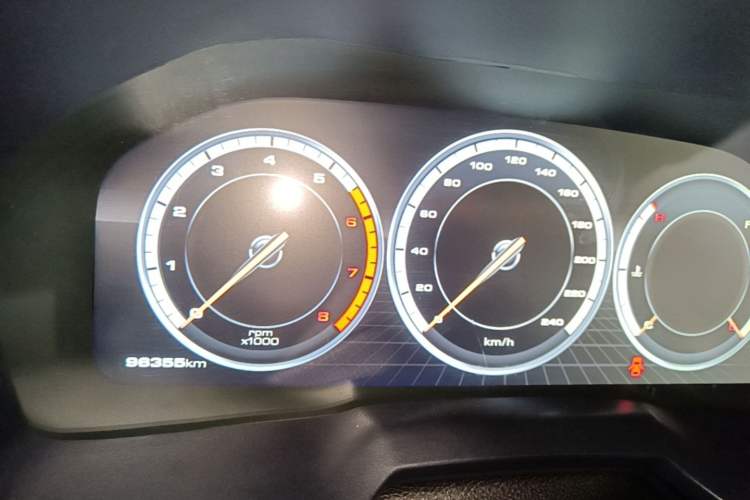 Used Wey VV7 2017 2.0T Flagship Model Instrument Cluster