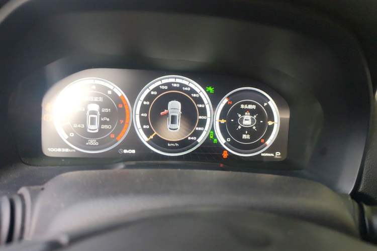 Used Wey VV7 2017 2.0T Flagship Model Instrument Cluster