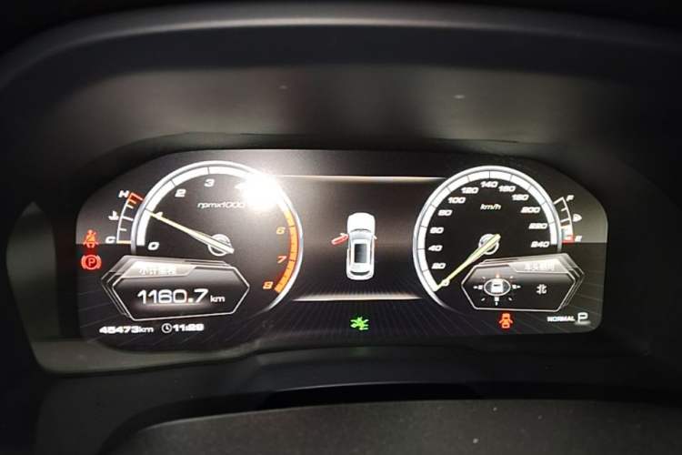 Used Wey VV7 2017 2.0T Flagship Model Instrument Cluster