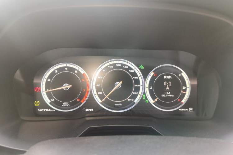Used Wey VV7 2017 2.0T Flagship Model Instrument Cluster