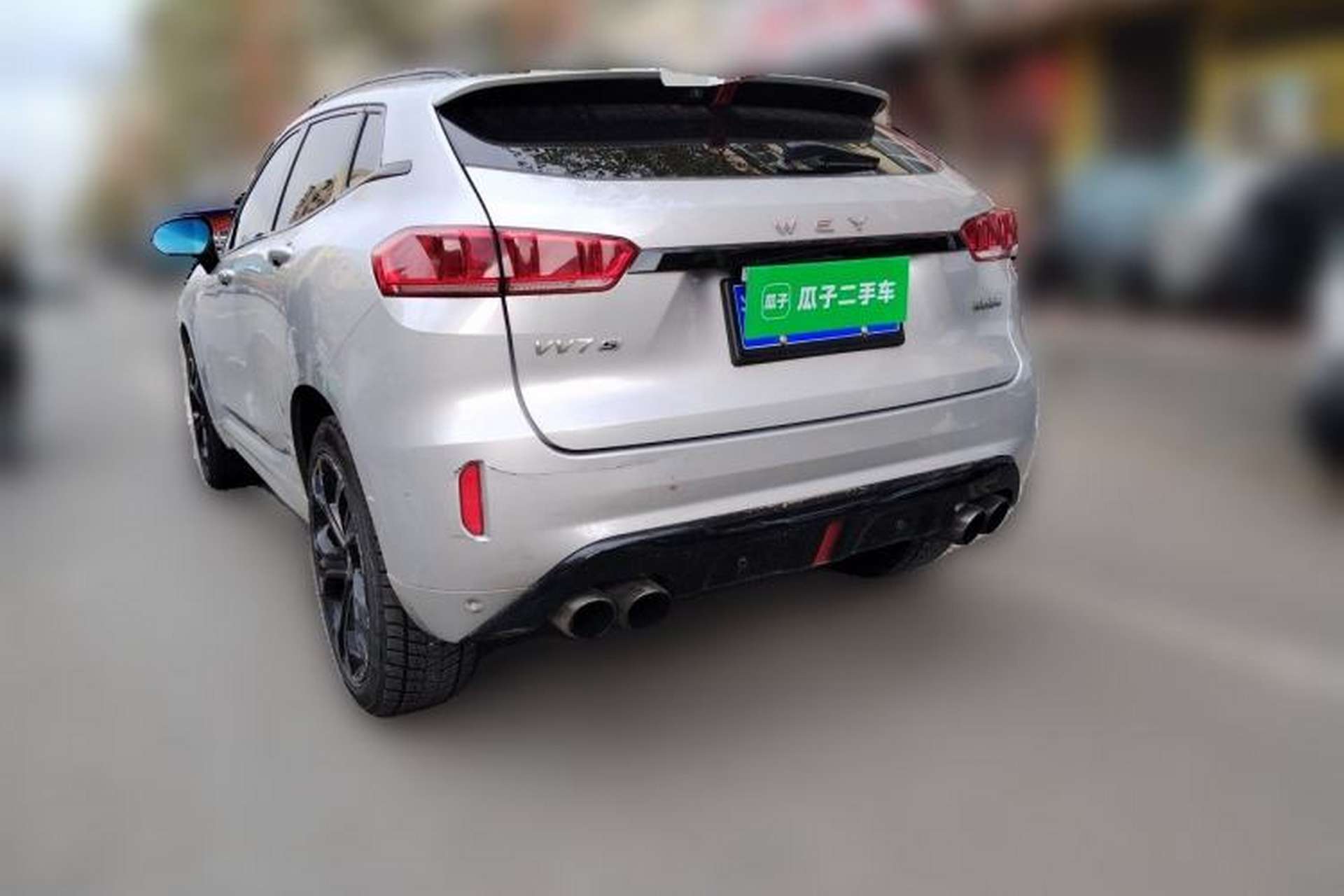 Used Wey VV7 2017 2.0T Flagship Model Rear Left 45 Deg