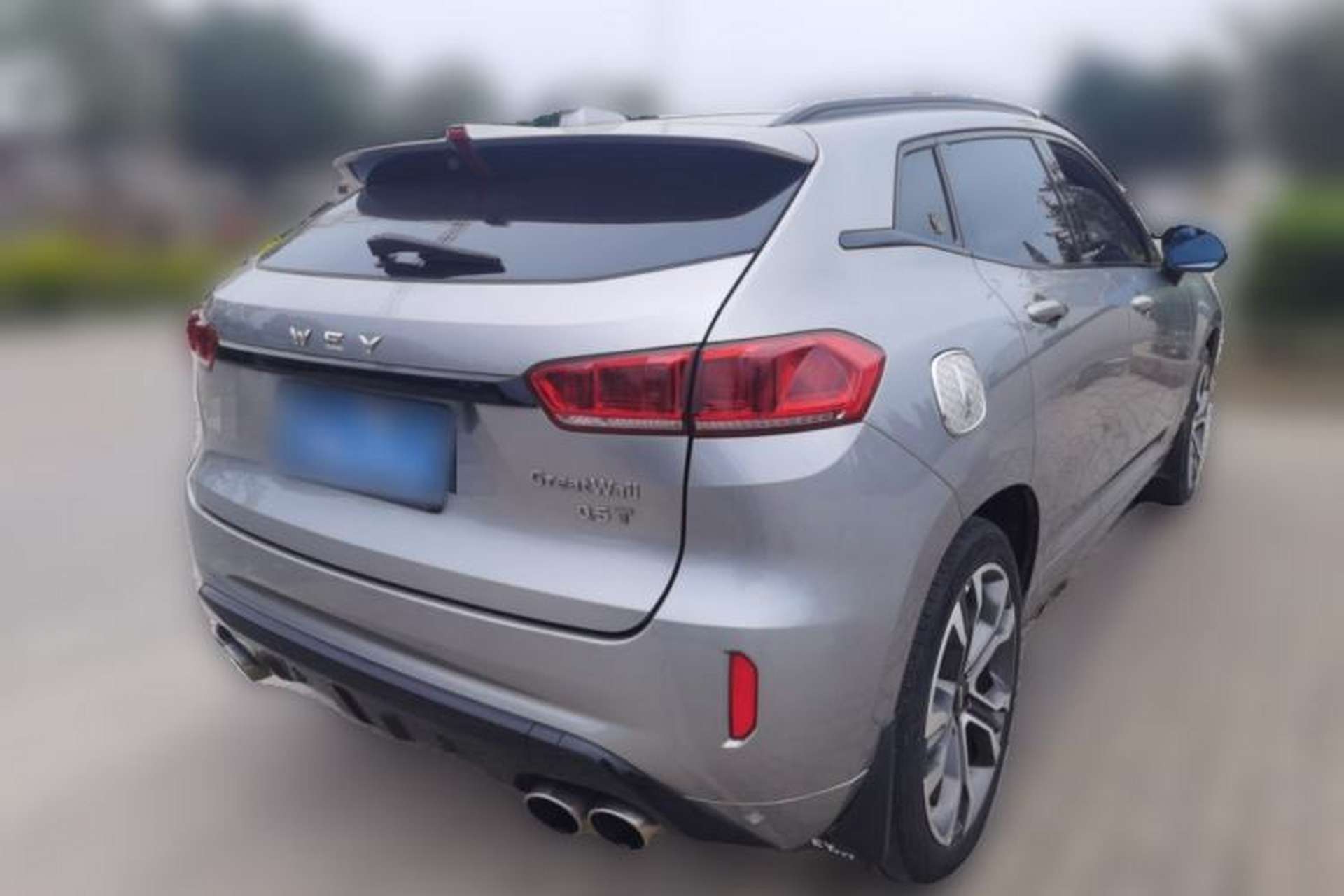 Used Wey VV7 2017 2.0T Flagship Model Rear Right 45 Deg