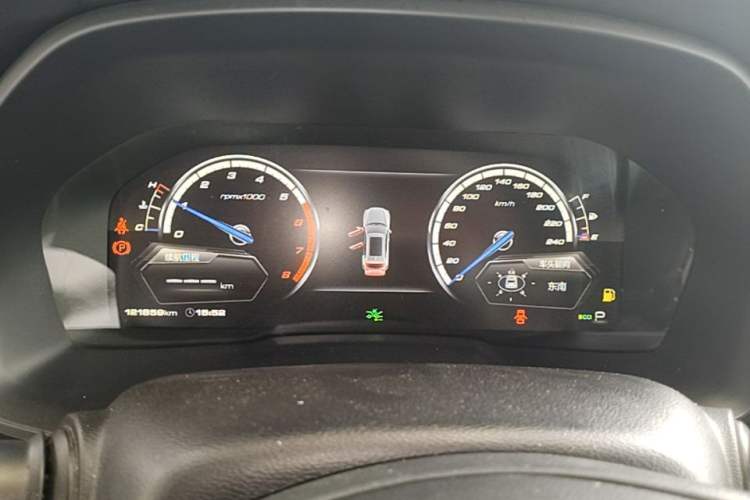 Used Wey VV7 2017 2.0T Ultra-Luxury Version Instrument Cluster
