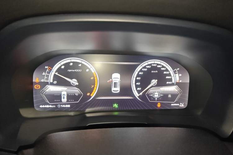 Used Wey VV7 2017 2.0T Ultra-Luxury Version Instrument Cluster