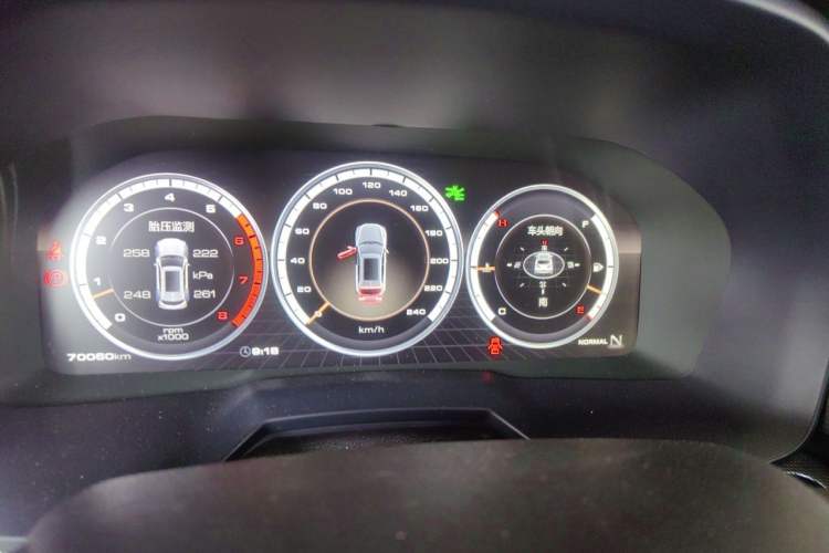 Used Wey VV7 2017 2.0T Ultra-Luxury Version Instrument Cluster