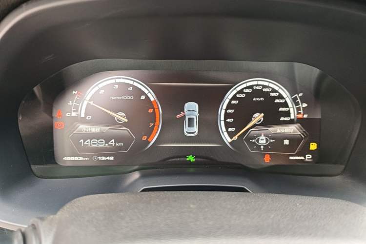 Used Wey VV7 2017 2.0T Ultra-Luxury Version Instrument Cluster