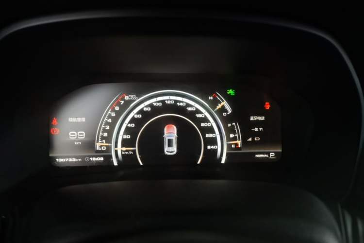 Used Wey VV7 2017 2.0T Ultra-Luxury Version Instrument Cluster