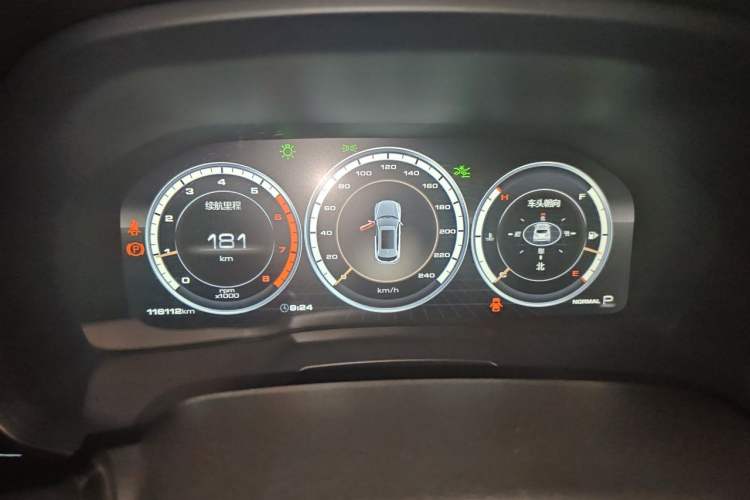 Used Wey VV7 2017 2.0T Ultra-Luxury Version Instrument Cluster