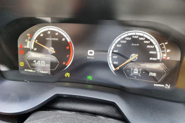 Used Wey VV7 2017 2.0T Flagship Model Instrument Cluster