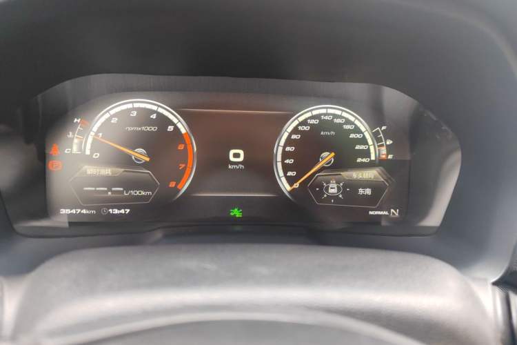 Used Wey VV7 2017 2.0T Flagship Model Instrument Cluster
