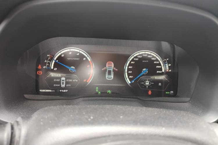 Used Wey VV7 2017 2.0T Flagship Model Instrument Cluster