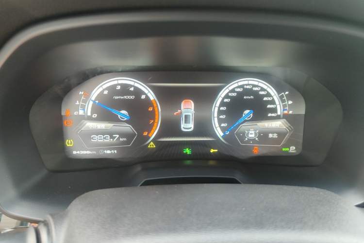 Used Wey VV7 2017 2.0T Ultra-Luxury Version Instrument Cluster