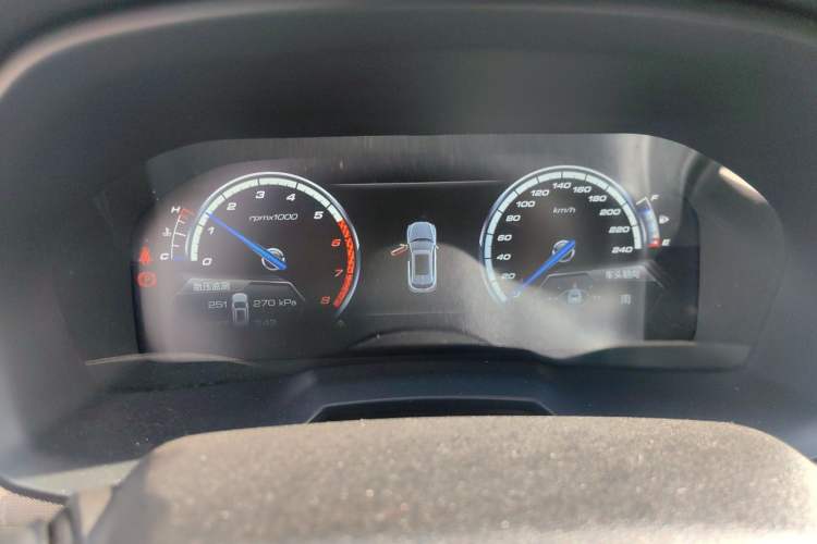 Used Wey VV7 2017 2.0T Ultra-Luxury Version Instrument Cluster