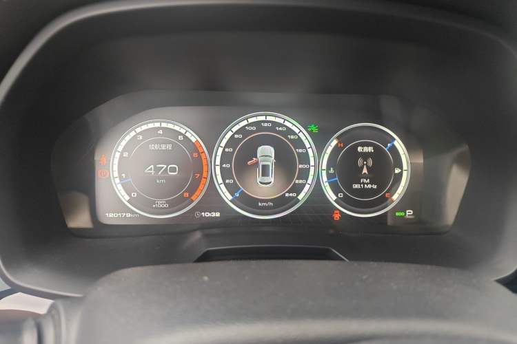 Used Wey VV7 2017 2.0T Flagship Model Instrument Cluster