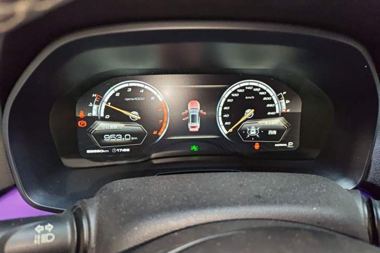 Used Wey VV7 2017 2.0T Flagship Model Instrument Cluster