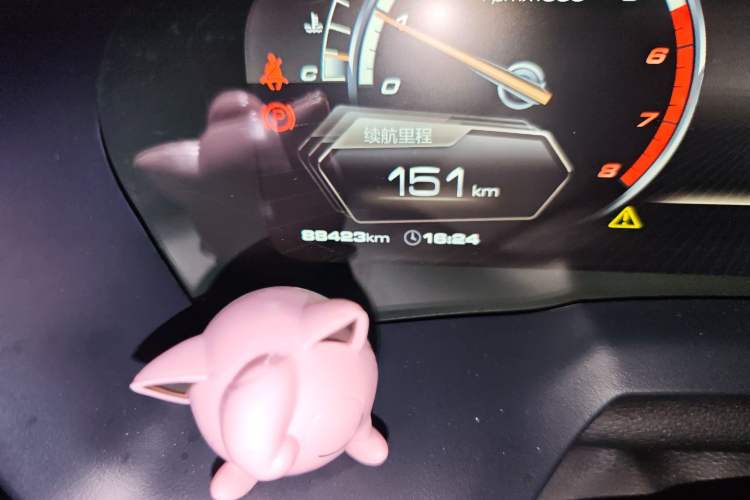 Used Wey VV7 2017 2.0T Ultra-Luxury Version Odometer Close Up