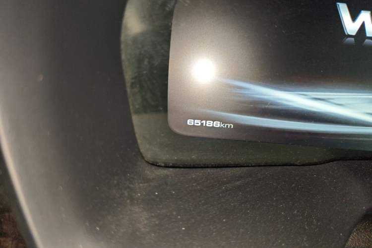 Used Wey VV7 2017 2.0T Ultra-Luxury Version Odometer Close Up