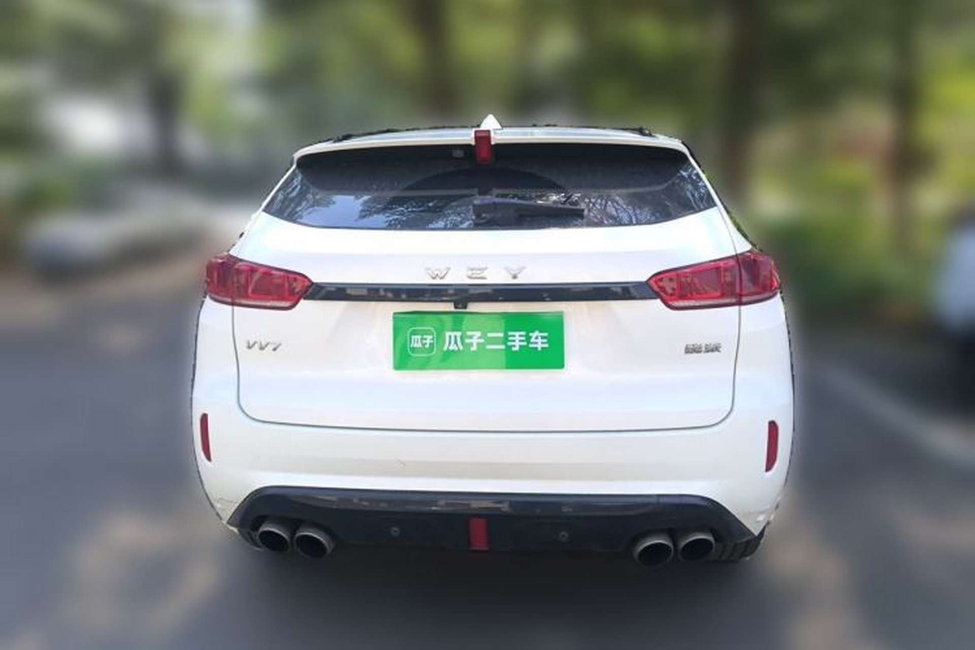 Used Wey VV7 2017 2.0T Flagship Model Rear