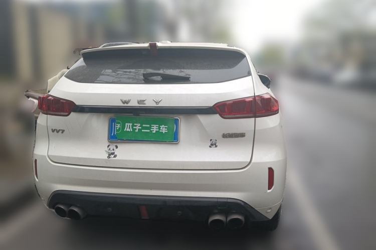 Used Wey VV7 2017 2.0T Flagship Model Rear