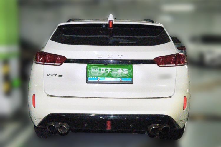 Used Wey VV7 2017 2.0T Flagship Model Rear