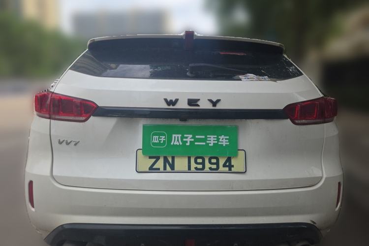 Used Wey VV7 2017 2.0T Flagship Model Rear