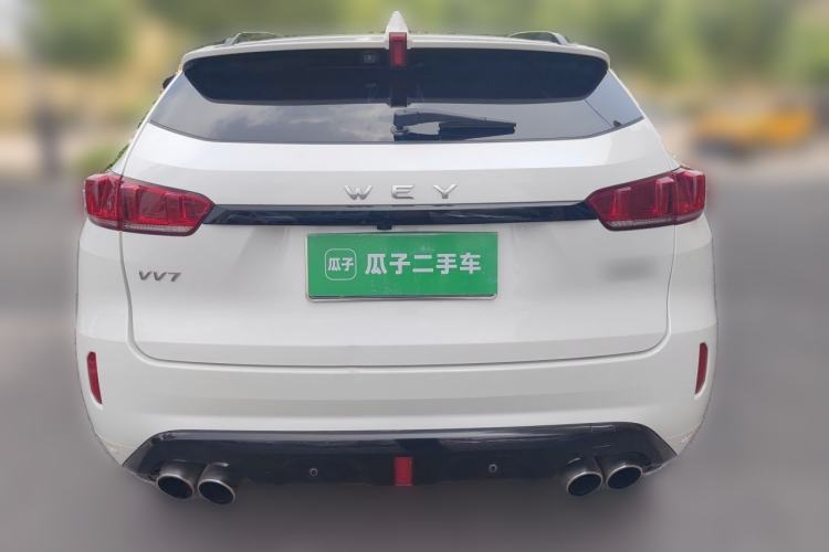 Used Wey VV7 2017 2.0T Flagship Model Rear