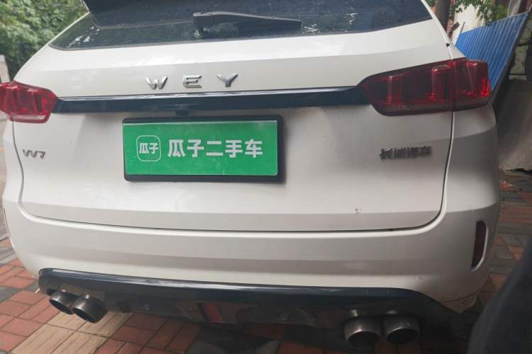 Used Wey VV7 2017 2.0T Flagship Model Rear