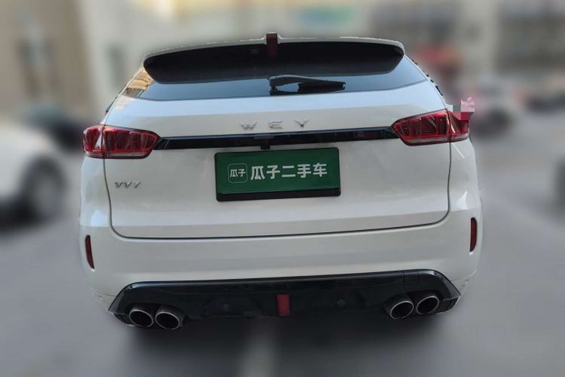 Used Wey VV7 2017 VV7c 2.0T Flagship Model Rear