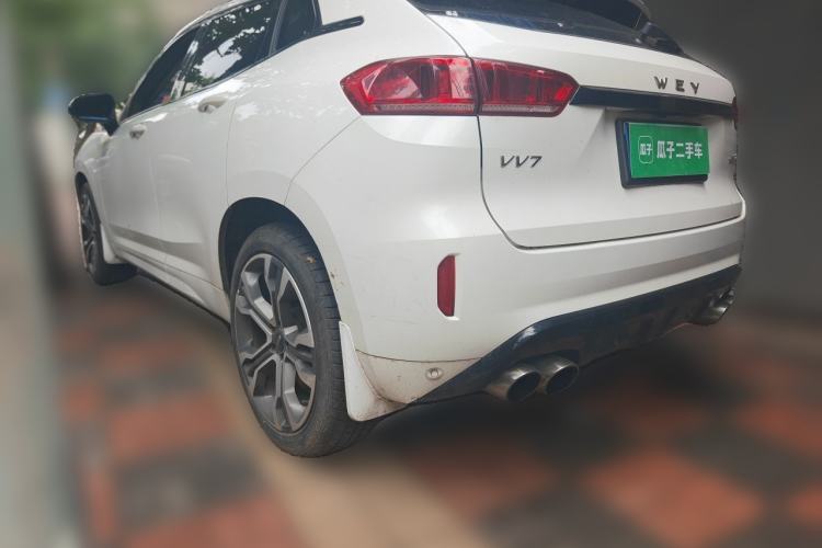 Used Wey VV7 2017 2.0T Flagship Model Rear Left 45 Deg