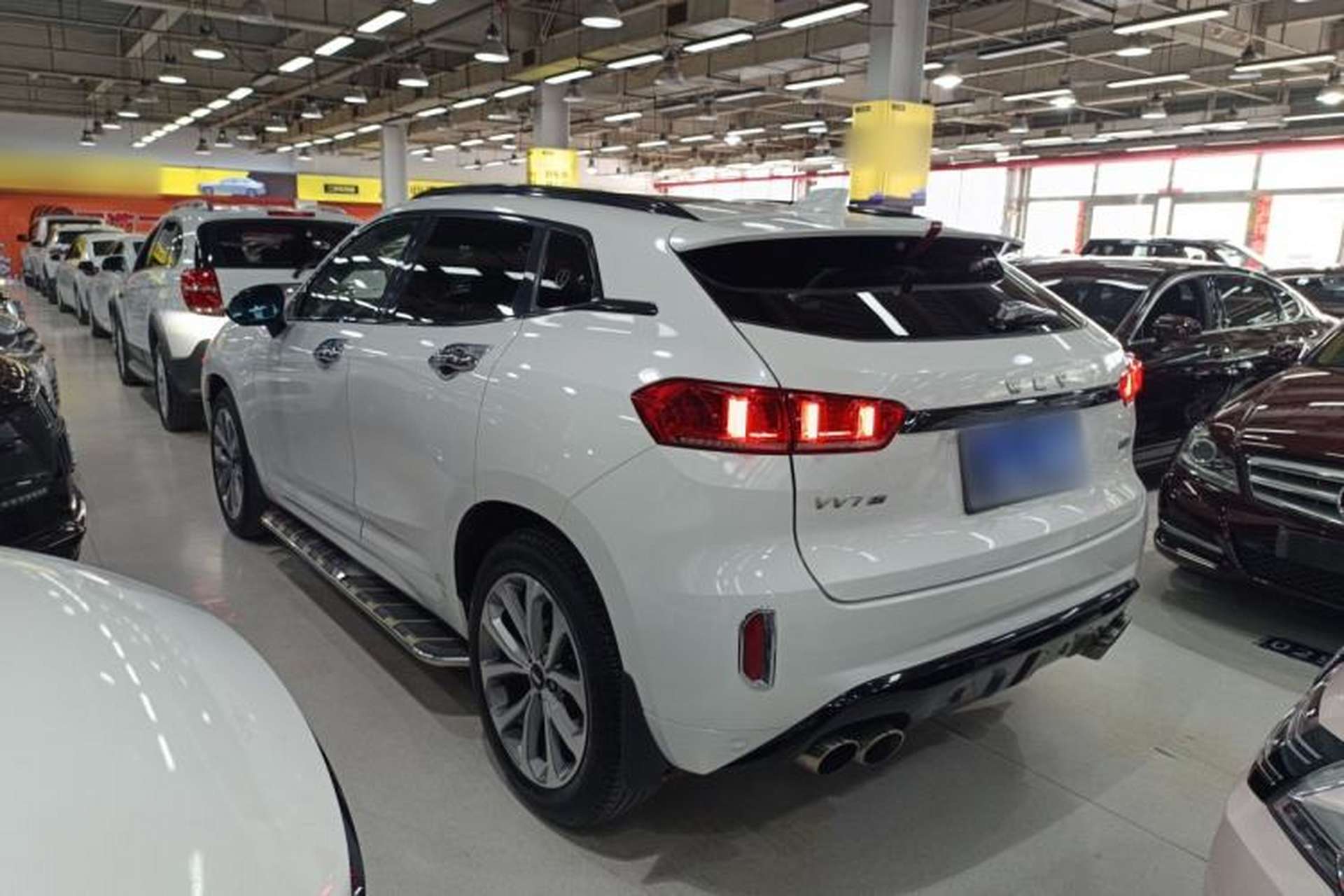 Used Wey VV7 2017 2.0T Ultra-Luxury Version Rear Left 45 Deg