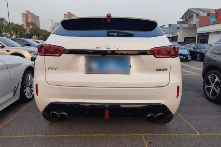 Used Wey VV7 2017 2.0T Flagship Model Rear