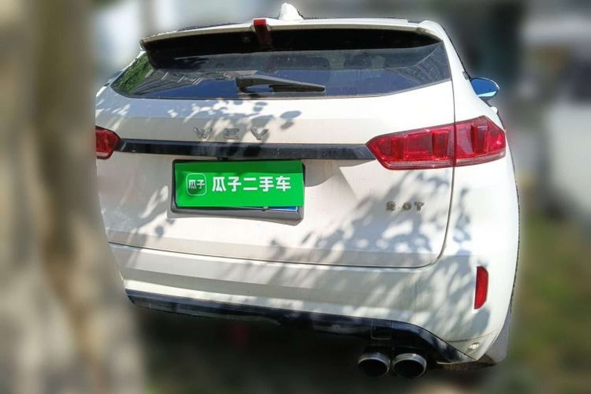 Used Wey VV7 2017 2.0T Ultra-Luxury Version Rear