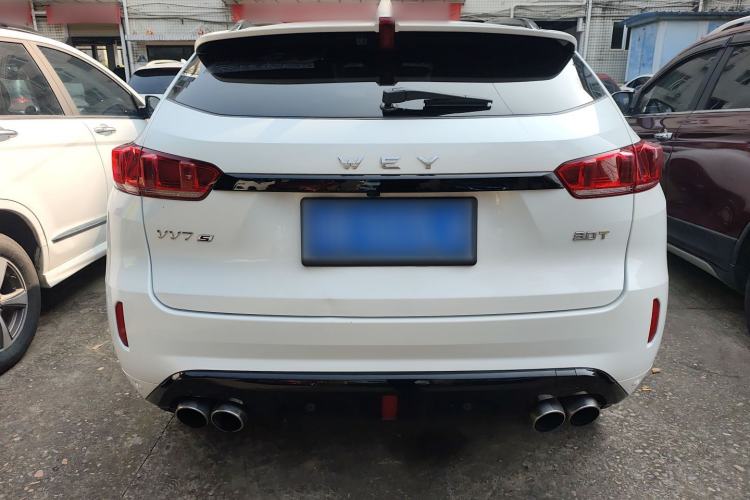 Used Wey VV7 2017 2.0T Flagship Model Rear