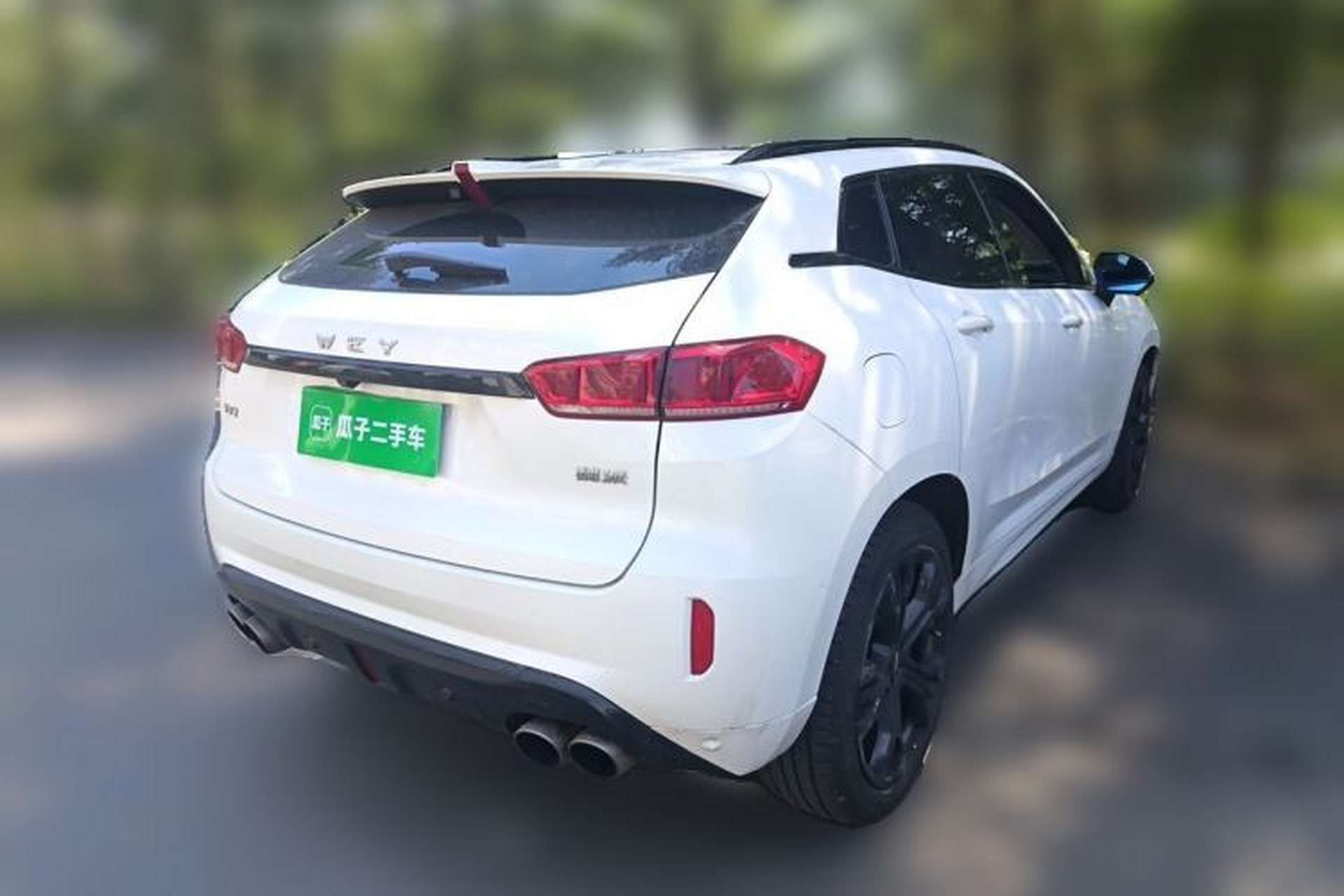 Used Wey VV7 2017 2.0T Flagship Model Rear Right 45 Deg