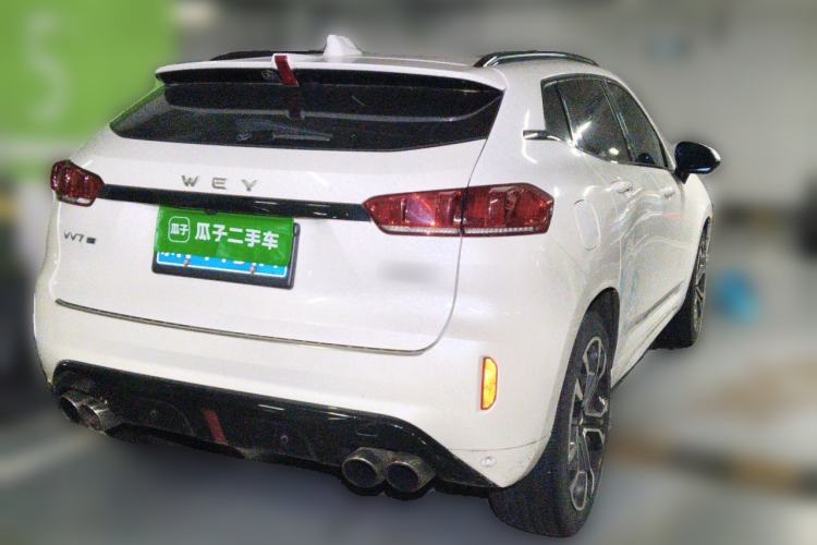 Used Wey VV7 2017 2.0T Flagship Model Rear Right 45 Deg
