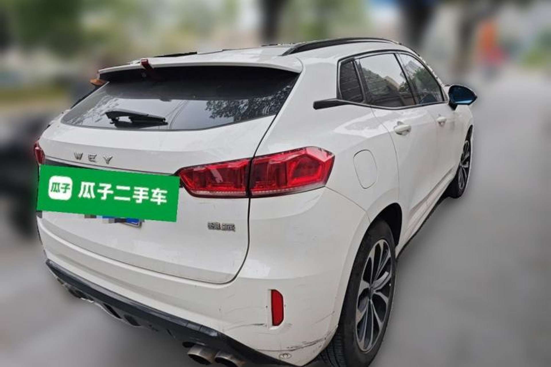 Used Wey VV7 2017 VV7c 2.0T Luxury Model Rear Right 45 Deg