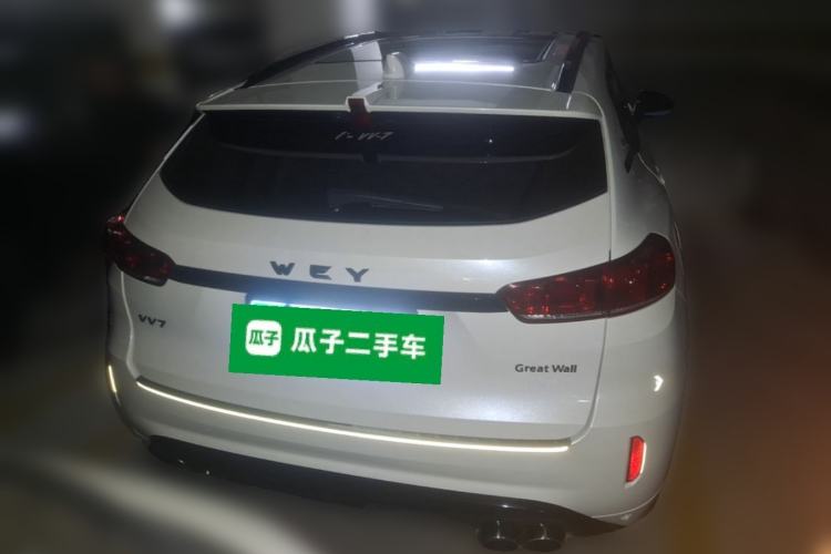 Used Wey VV7 2017 2.0T Flagship Model Rear