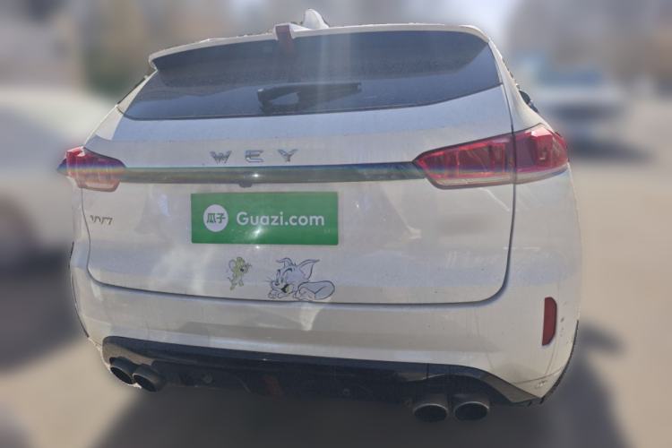 Used Wey VV7 2017 2.0T Flagship Model Rear