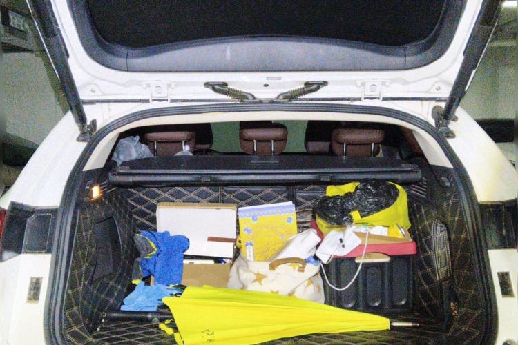 Used Wey VV7 2017 2.0T Flagship Model Trunk