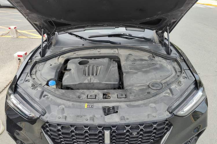 Used Wey VV7 2019 Upgraded Model 2.0T Ultra-Luxury Version China VI Standard Engine Bay