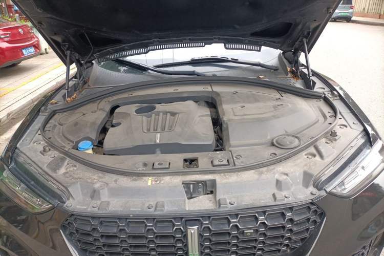 Used Wey VV7 2019 Upgraded Model 2.0T Ultra-Luxury Version China VI Standard Engine Bay