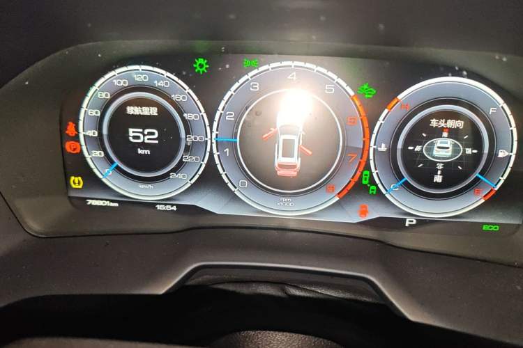 Used Wey VV7 2019 Upgraded Model 2.0T Flagship Version China V Standard Instrument Cluster
