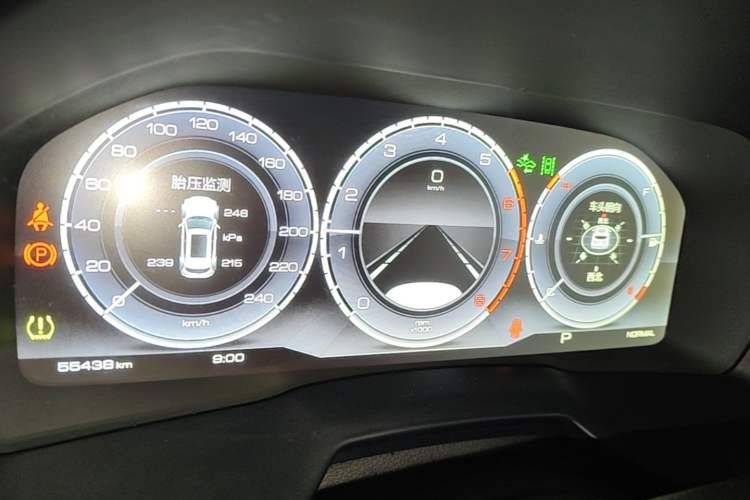 Used Wey VV7 2019 Upgraded Model 2.0T Ultra-Luxury Version China V Standard Instrument Cluster