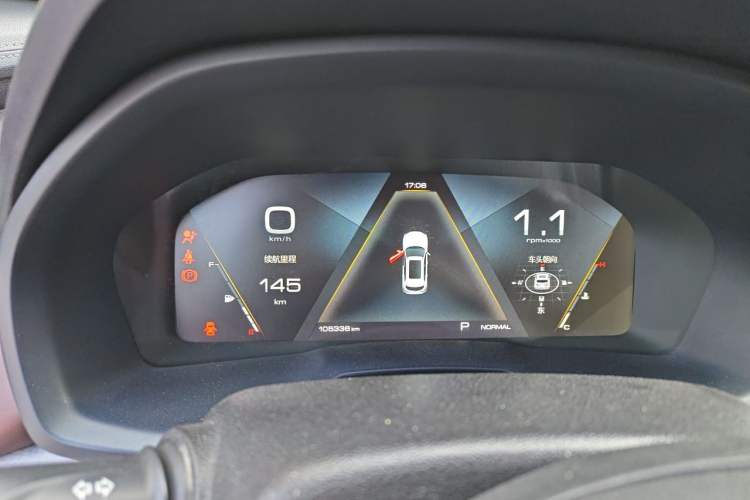 Used Wey VV7 2019 Upgraded Model 2.0T Ultra-Luxury Version China VI Standard Instrument Cluster