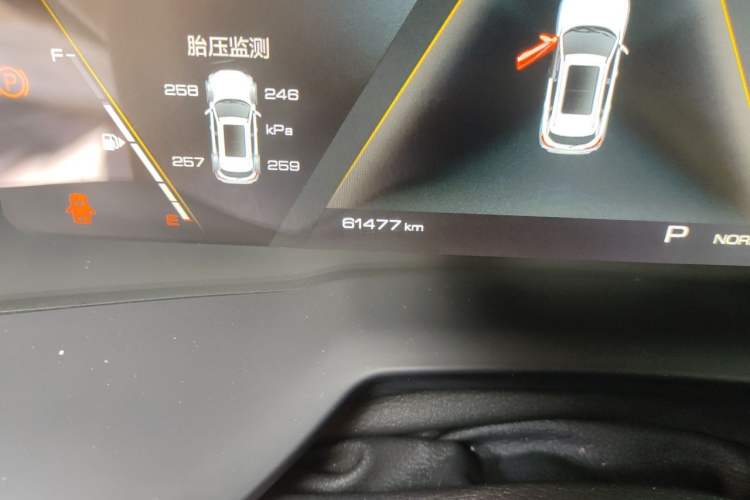 Used Wey VV7 2019 Upgraded Model 2.0T Flagship Version China VI Odometer Close Up