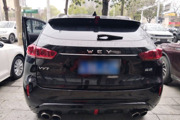 Used Wey VV7 2019 Upgraded Model 2.0T Ultra-Luxury Version China V Standard Rear