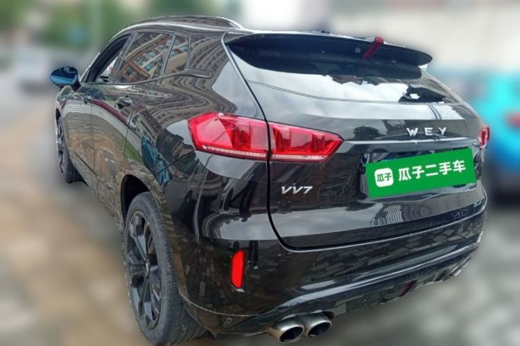 Used Wey VV7 2019 Upgraded Model 2.0T Flagship Version China V Standard Rear Left 45 Deg
