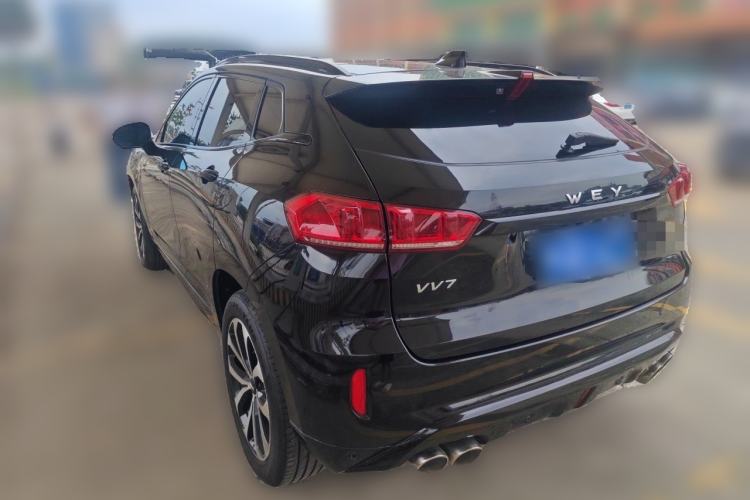 Used Wey VV7 2019 Upgraded Model 2.0T Ultra-Luxury Version China VI Standard Rear Left 45 Deg