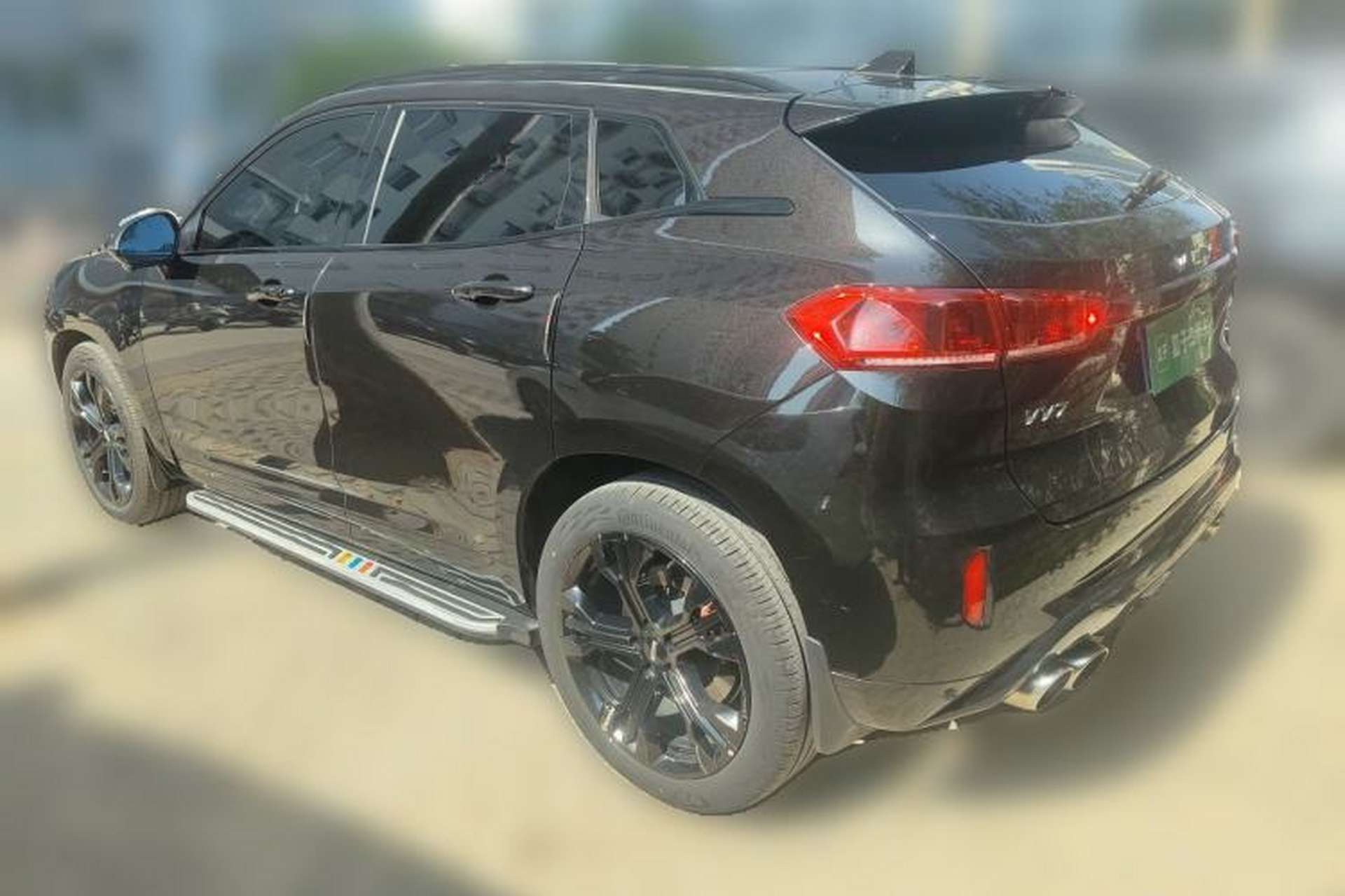 Used Wey VV7 2019 Upgraded Model 2.0T Luxury Version China V Standard Rear Left 45 Deg